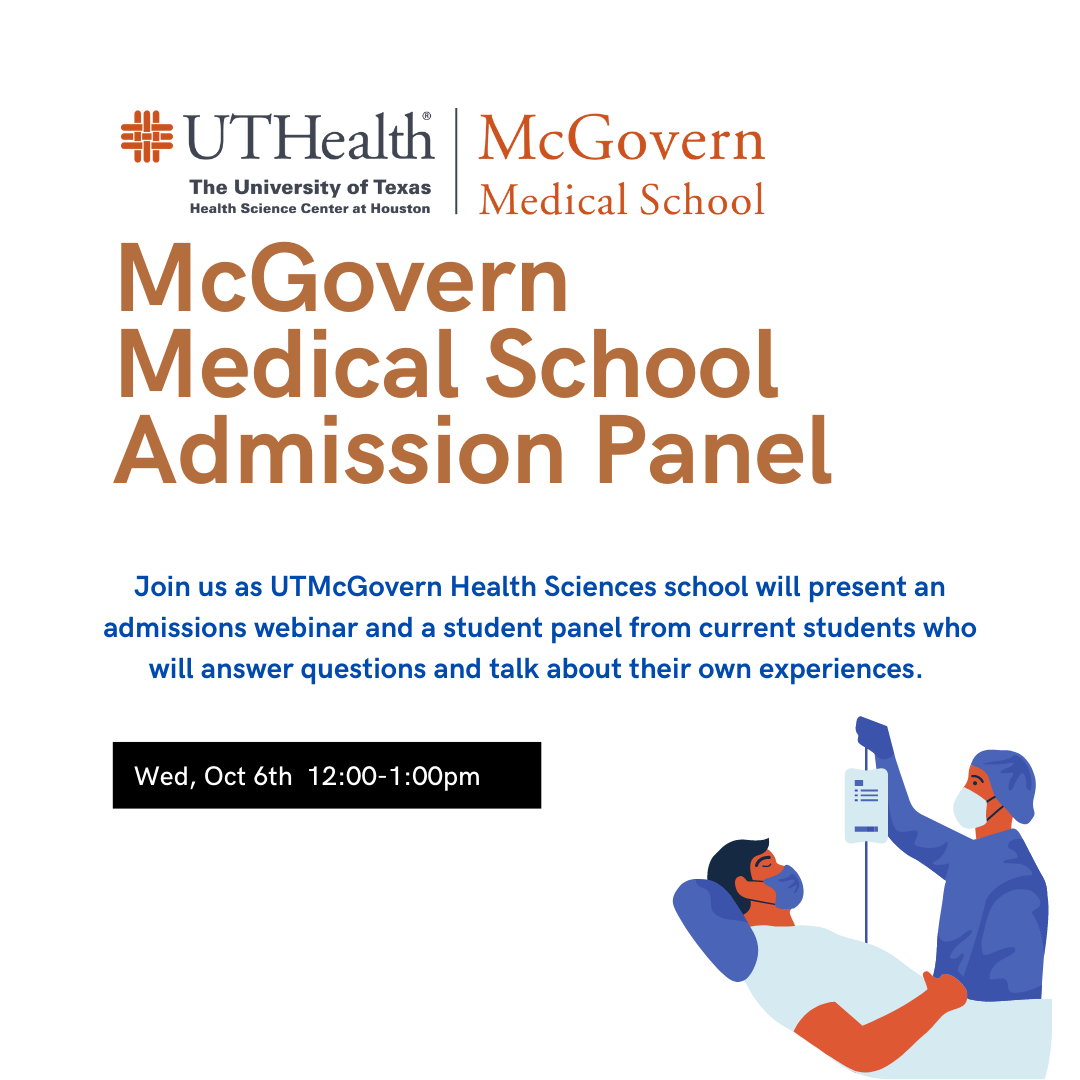 McGovern Medical School Admission Panel